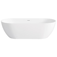 Manolo Acrylic Freestanding Bath with Overflow